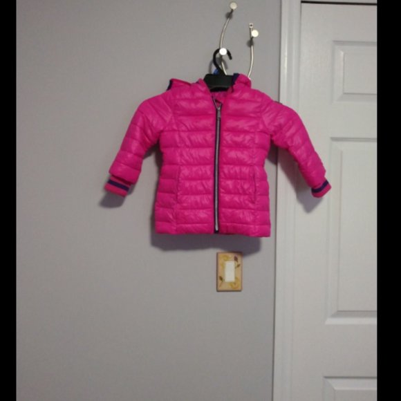 Michael Kors Pink Puffwr Jacket Coat Sz 2T - Picture 1 of 7
